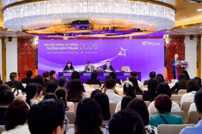 Đại hội đồng cổ đông TPBank thông qua các chiến lược quan trọng cho năm 2026.