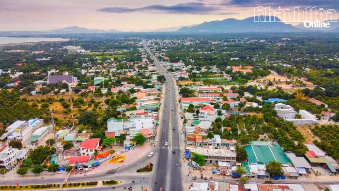 Diện mạo xã Cam Lâm trong lộ trình lên đô thị loại III.
